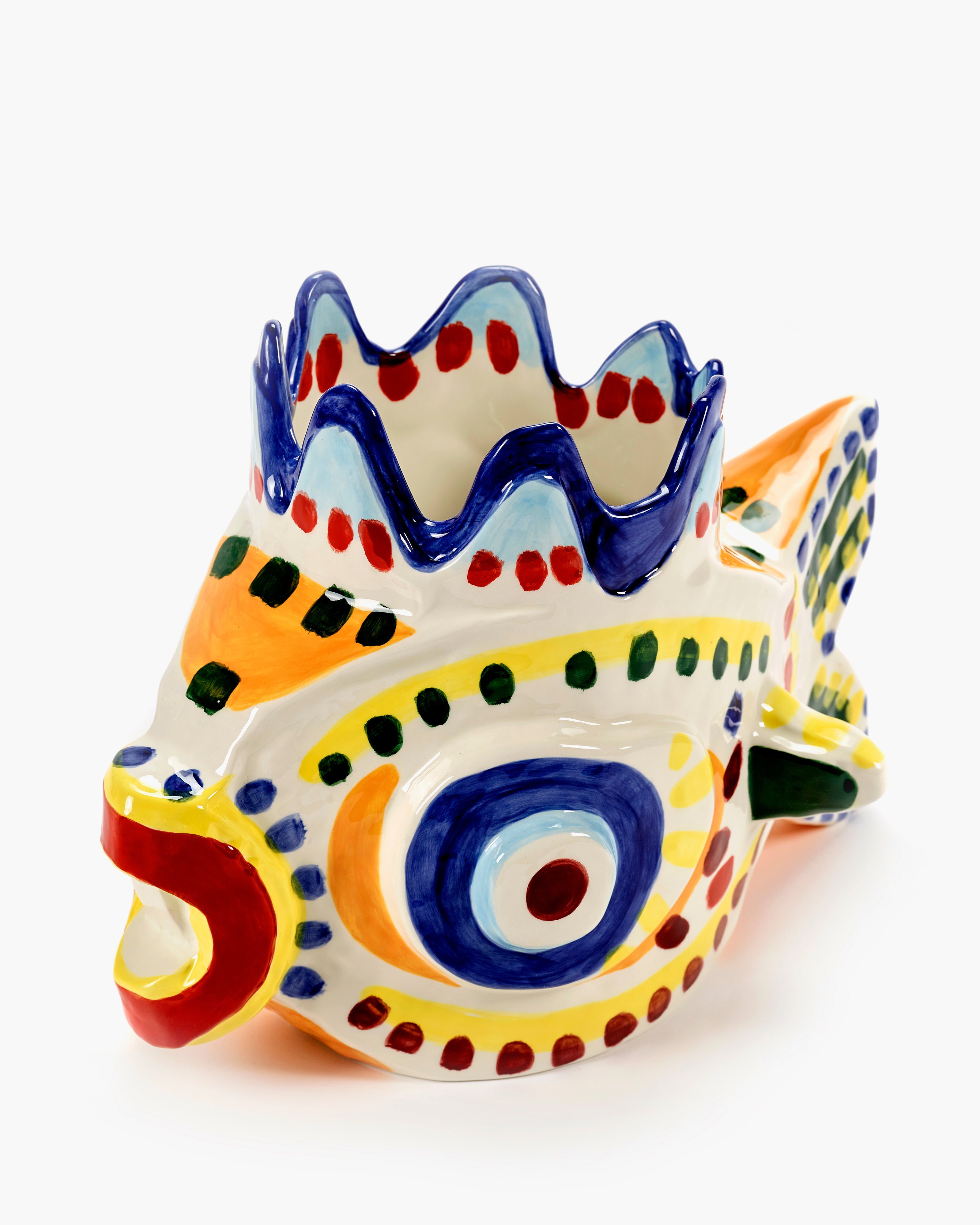 Serax Sicily Vase 01 váza mix kamenina ryba