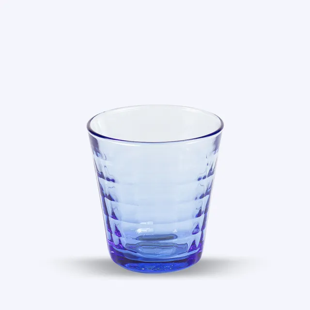 Duralex Prisme Marine modrá sklenice 220 ml 4 ks tvrzené sklo