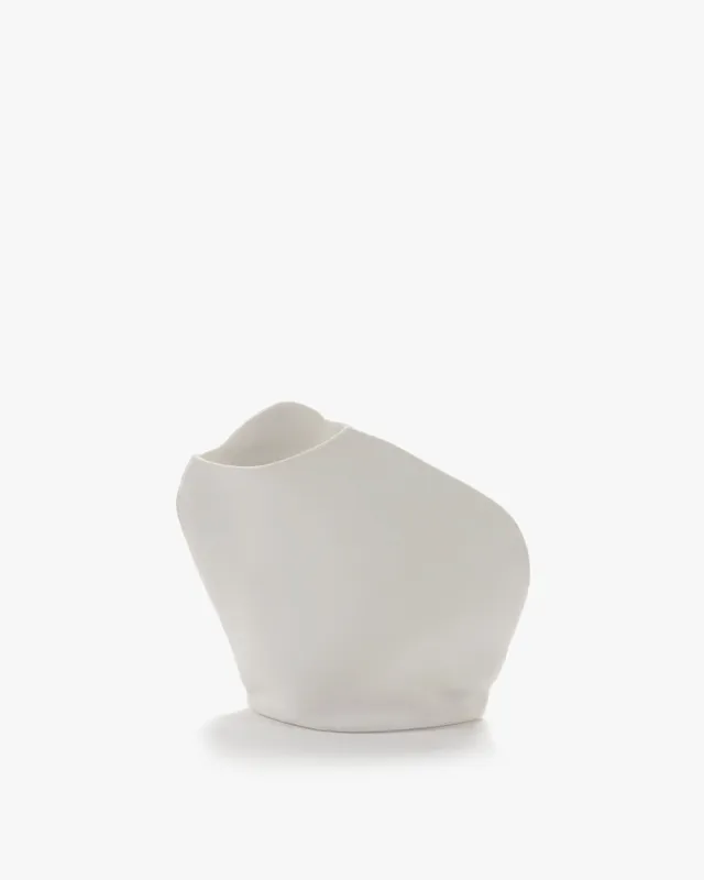 Serax Perfect Imperfection Flower Vase M váza bílá porcelánová