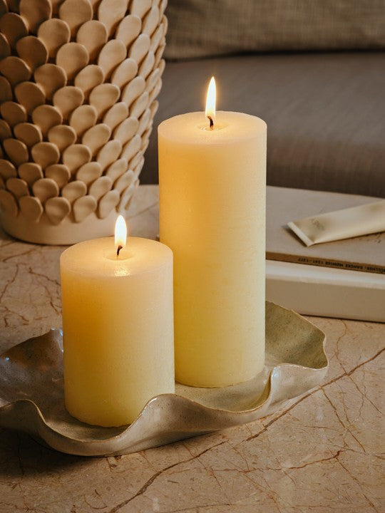 Broste Copenhagen Rustic Pillar svíčka sloupová