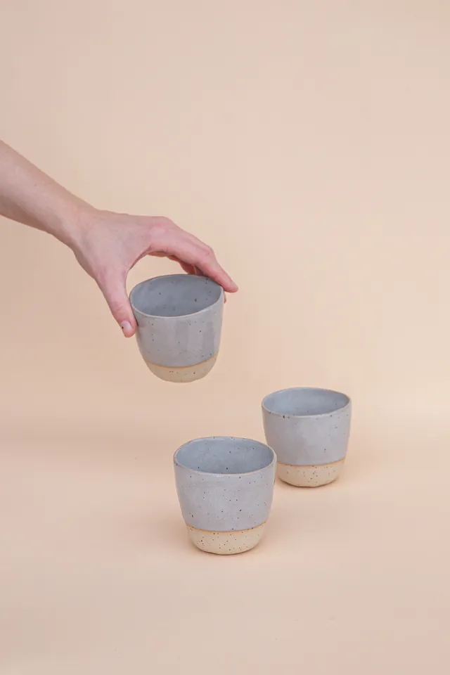 Engoba Myší kožíšek hrnek 215 ml šedý
