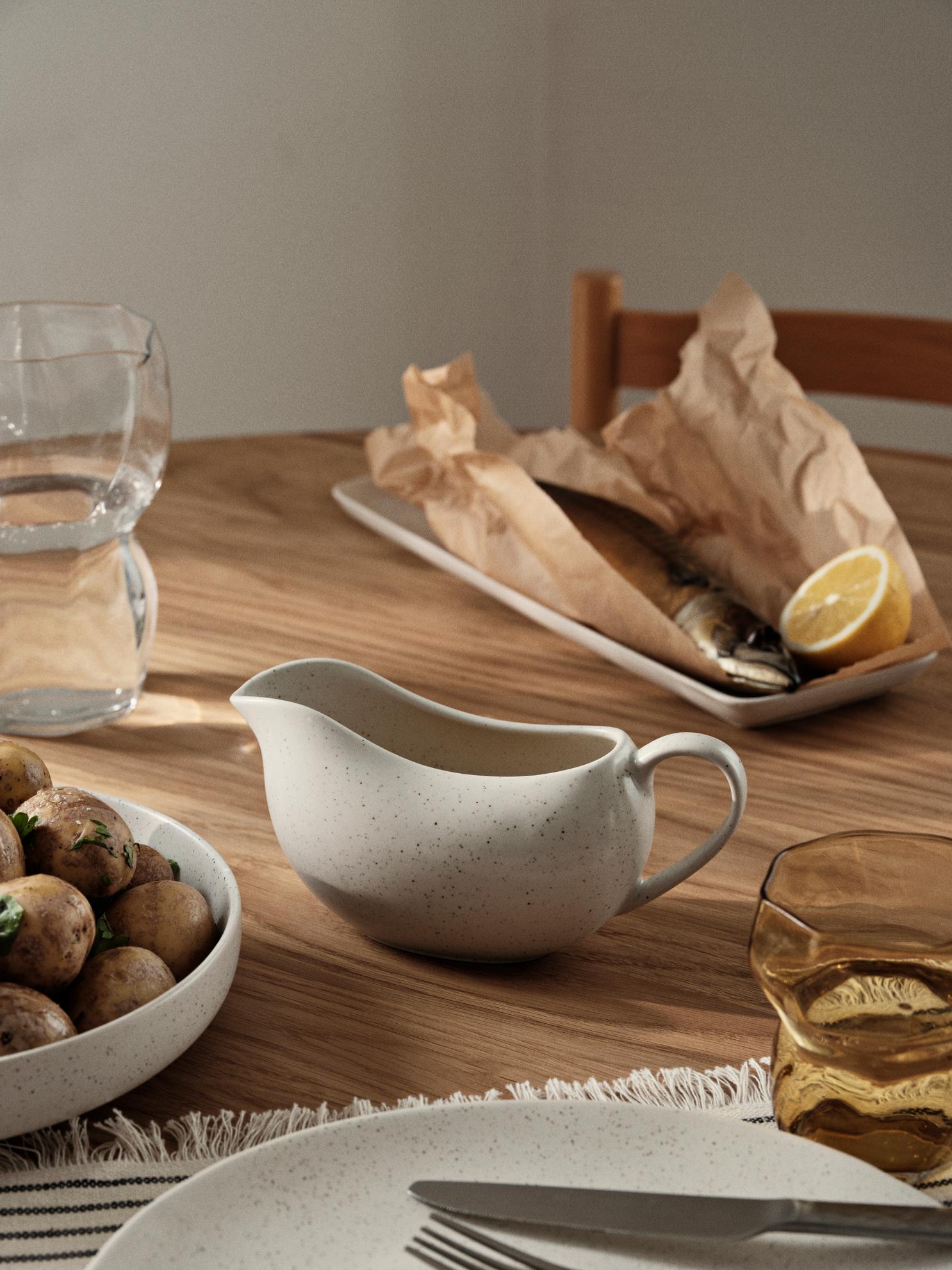 Broste Copenhagen Nordic Sand omáčník keramický