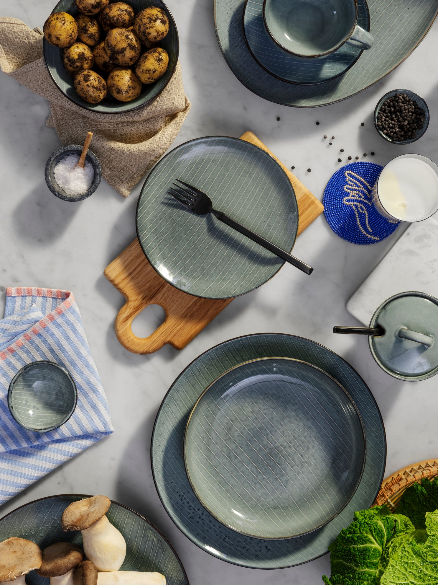 Broste Copenhagen Touch podtácek kameninový
