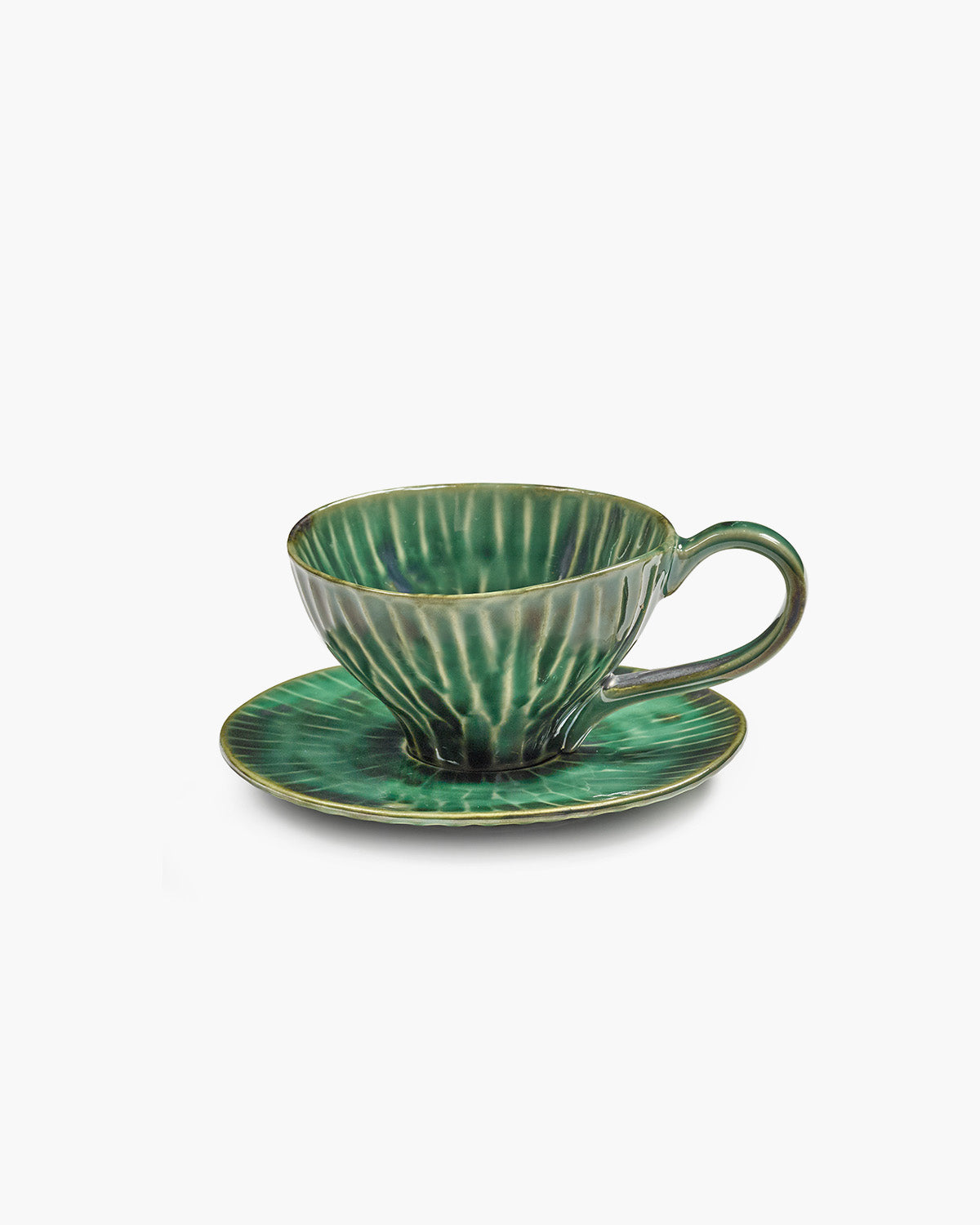 Serax Verde Lanza podšálek k cappuccinu zelený