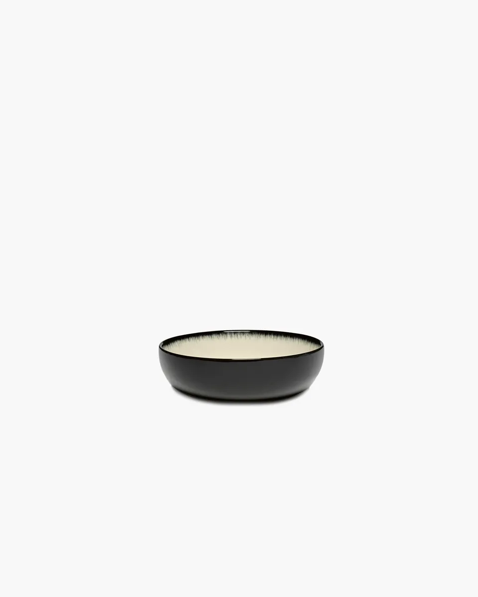 Serax Dé miska XS černobílá porcelán