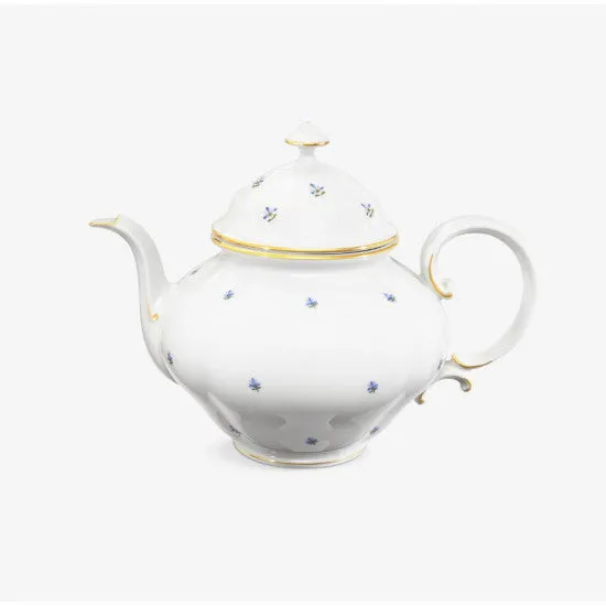 Augarten Mozart konvice na čaj bílá porcelán