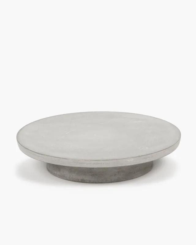Serax Simple L stojan na dort šedý beton