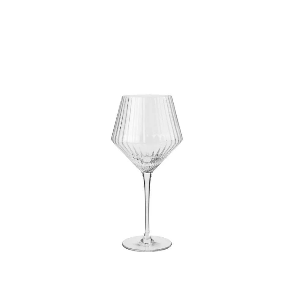 Broste Copenhagen Sandvig sklenice burgundská
