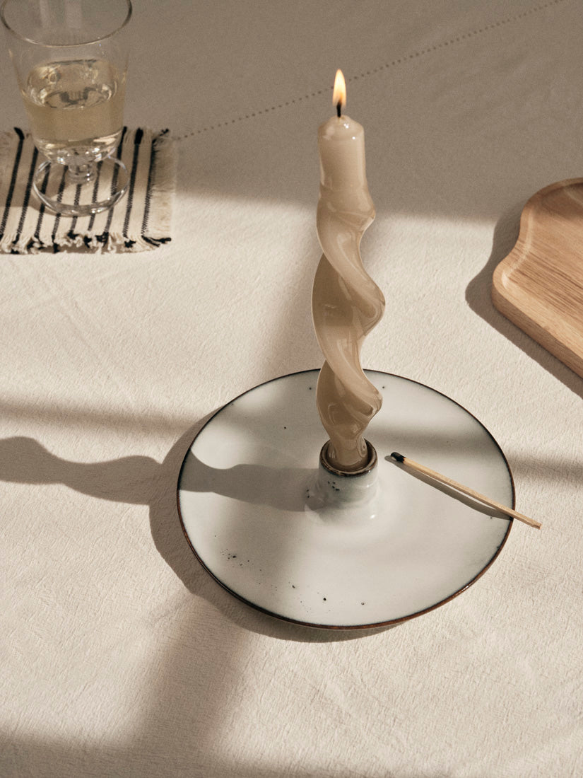 Broste Copenhagen Nordic Sand svícen pískový