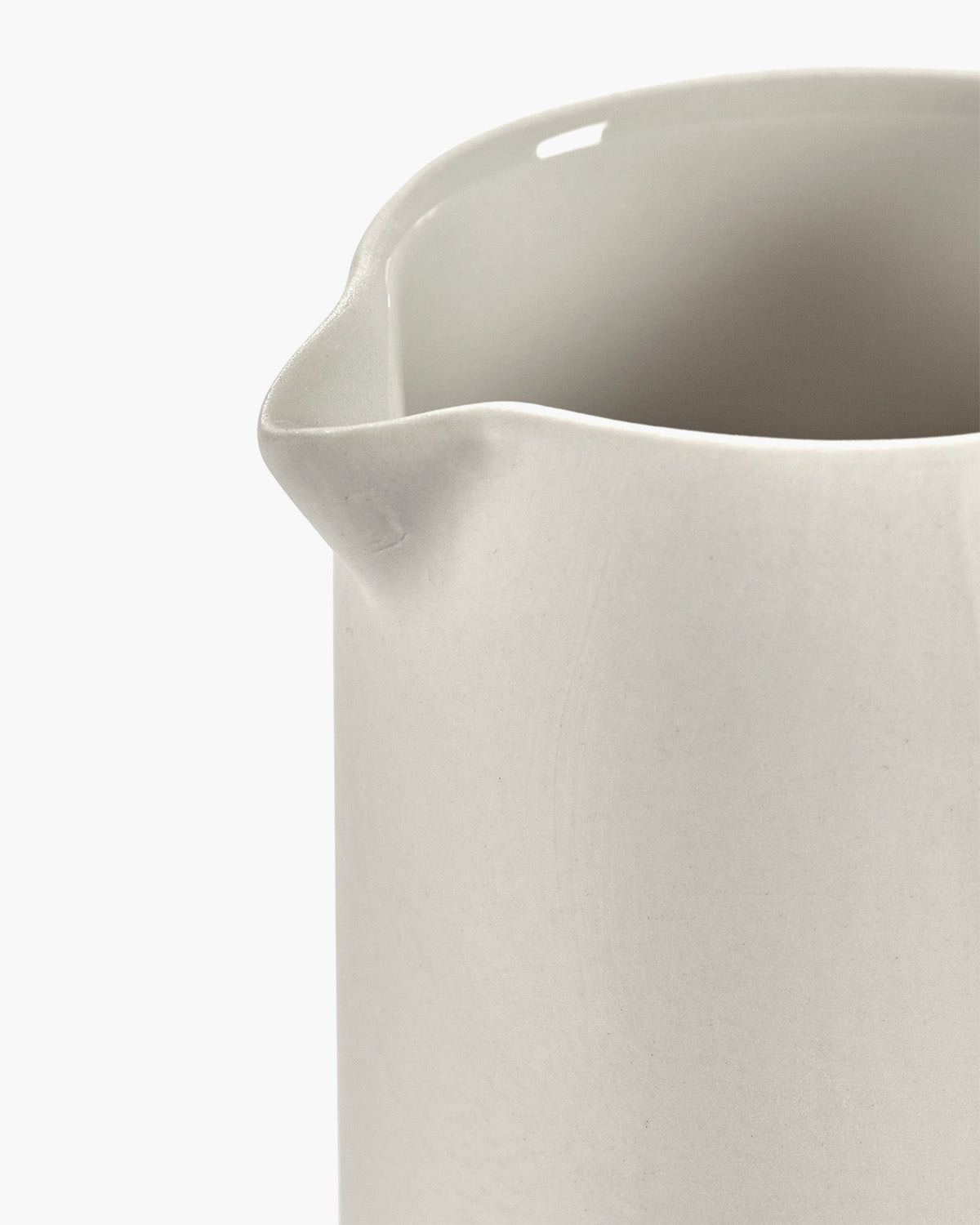 Serax Dune konvička na mléko bílá porcelán