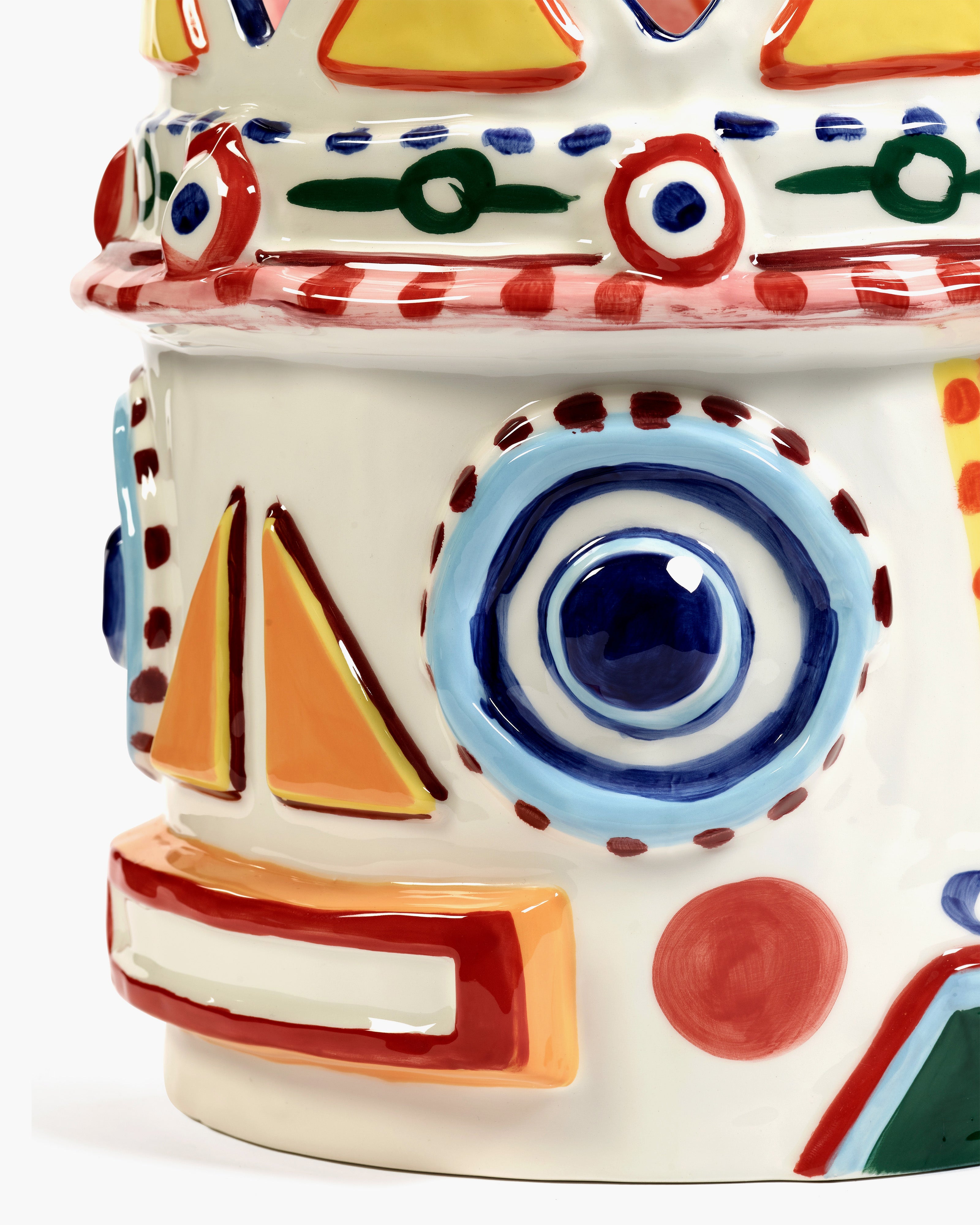 Serax Sicily Vase 02 váza mix ručně malovaná