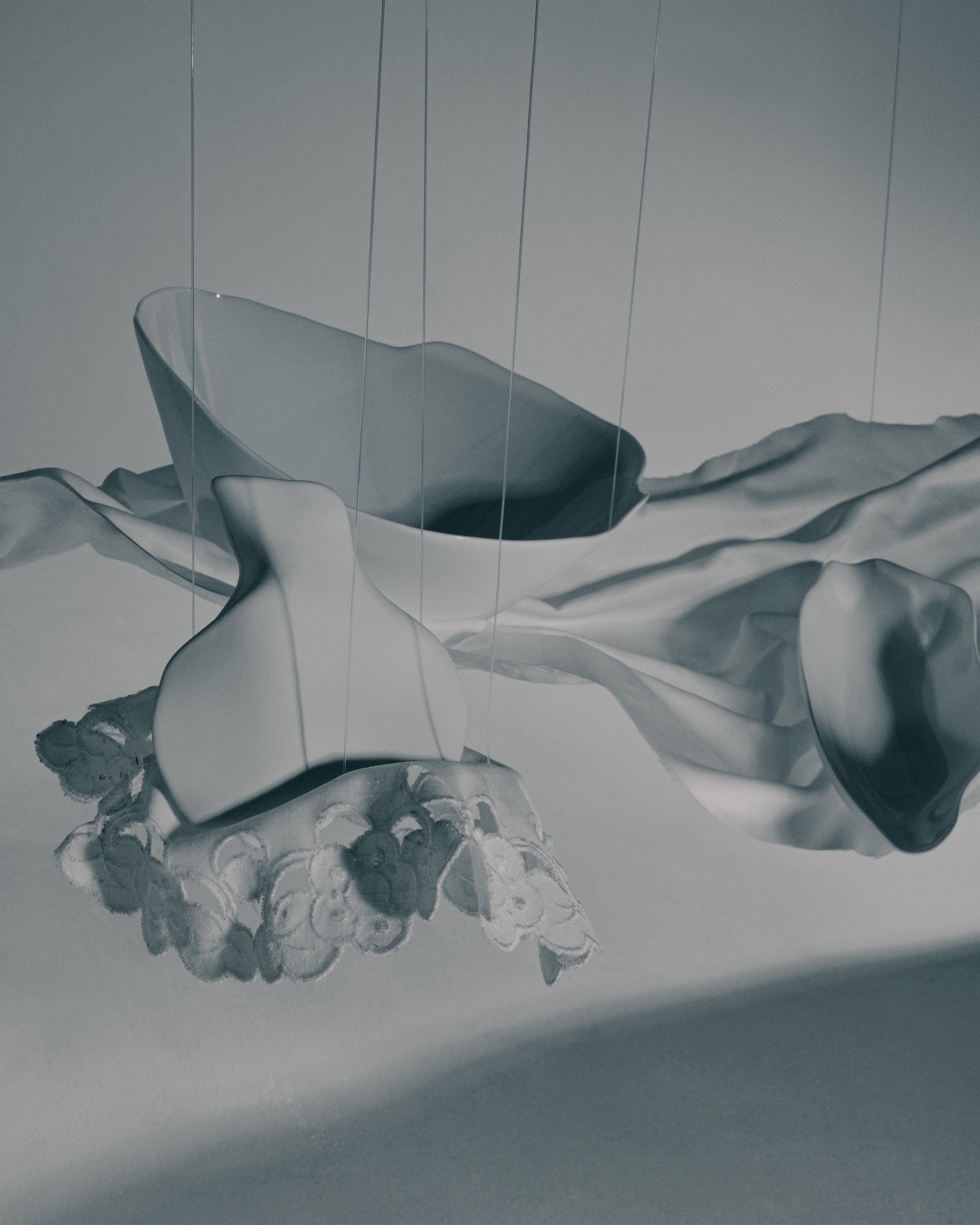Serax Perfect Imperfection Shanti salátová mísa bílá porcelán