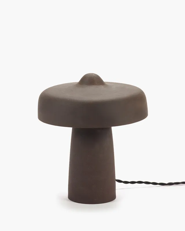 Serax Fou stolní lampa tmavě šedá keramika