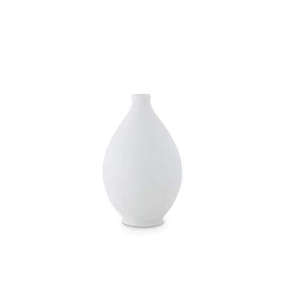 Augarten Art Déco váza 16 cm bílá porcelán