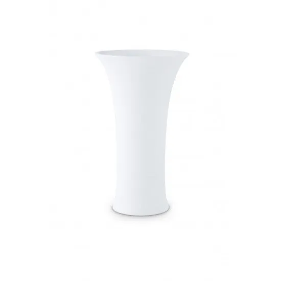 Augarten váza trubkovitá 15 cm bílá porcelánová