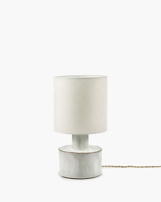 Serax Catherine keramicka stolni lampa bila