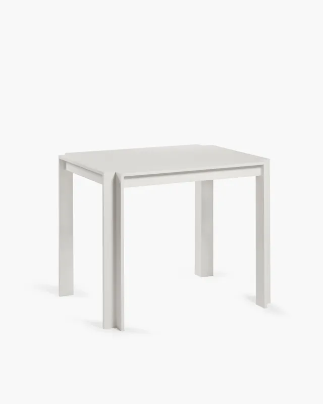 Serax Cora Table Beech stůl krémově bílý bukový 90x75