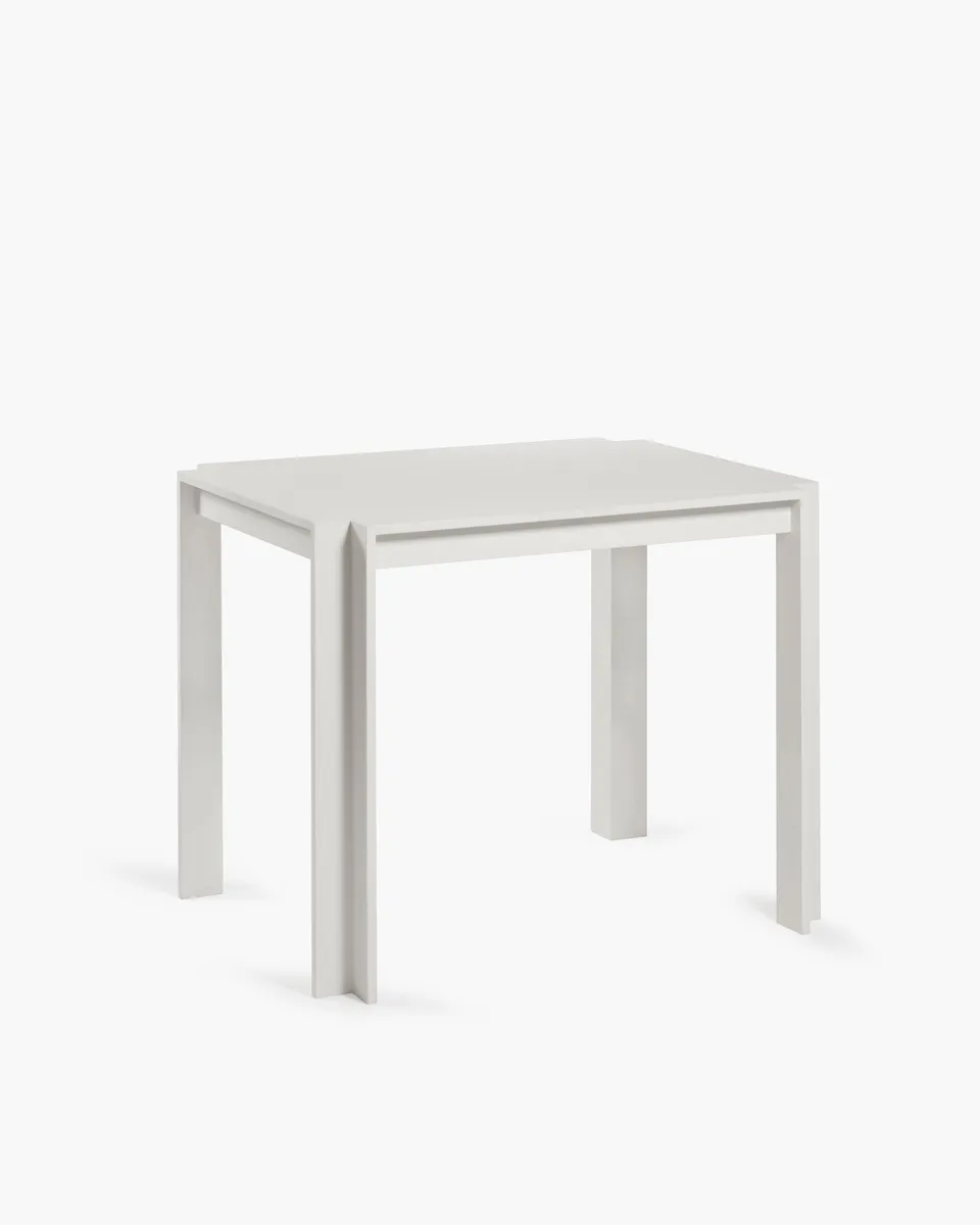Serax Cora Table Beech stůl krémově bílý bukový 90x75
