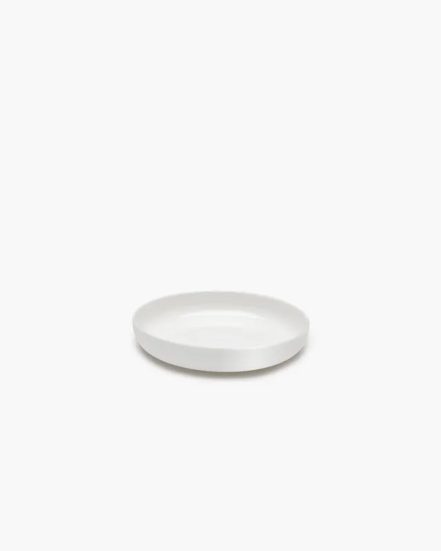 Serax Base dezertní talíř vysoký bílý porcelán