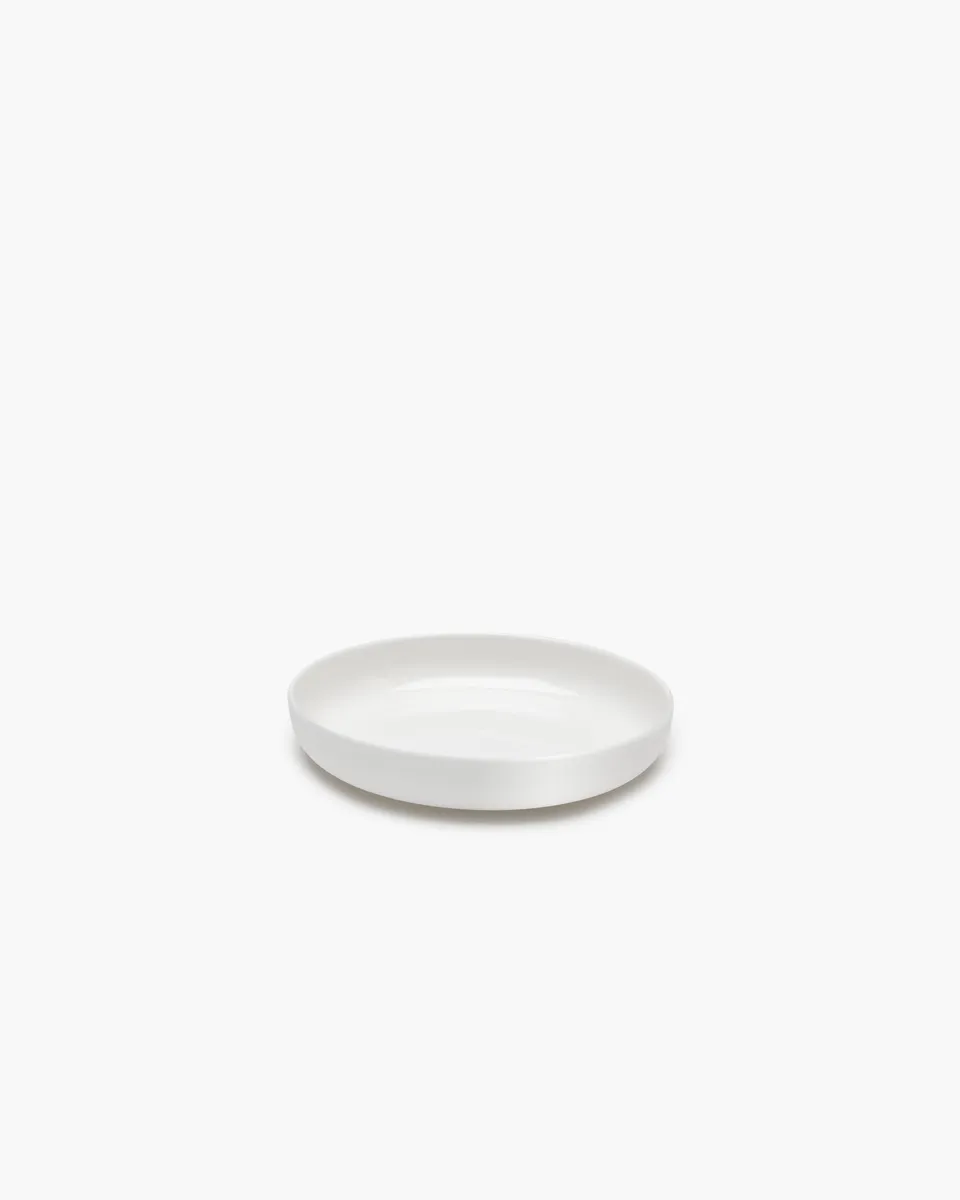 Serax Base dezertní talíř vysoký bílý porcelán