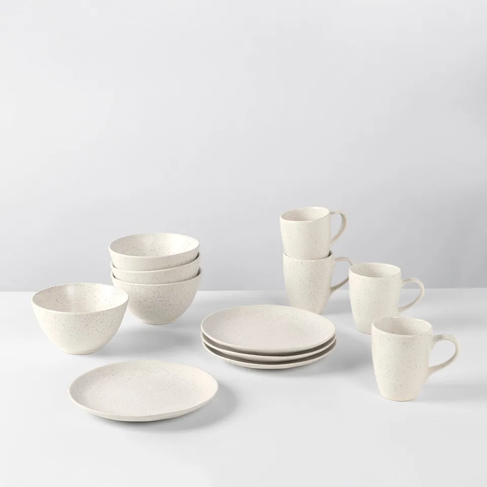 Broste Copenhagen Nordic Vanilla snídaňová sada pro 4