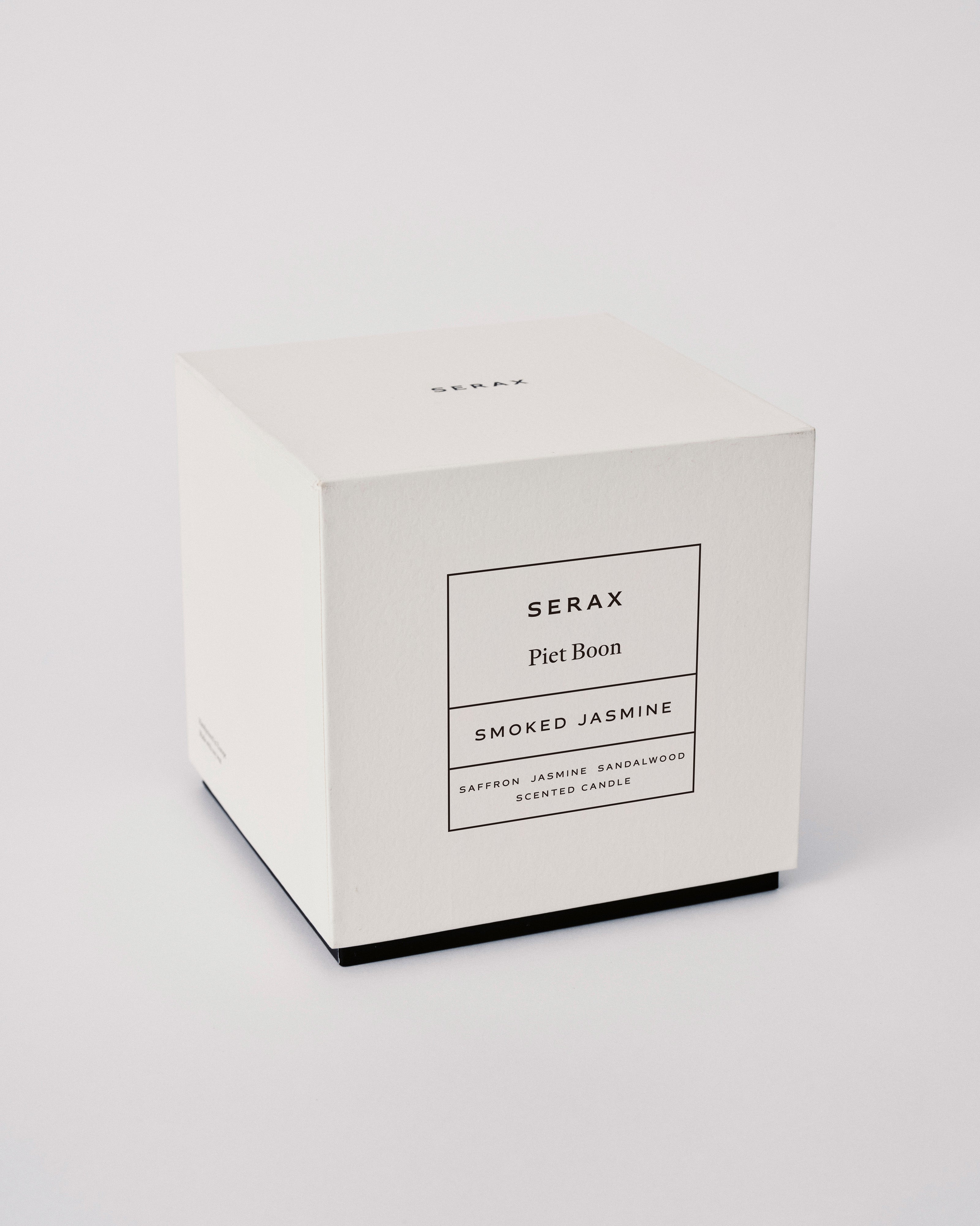 Serax Smoked Jasmine vonná svíčka S stříbrná 245 g