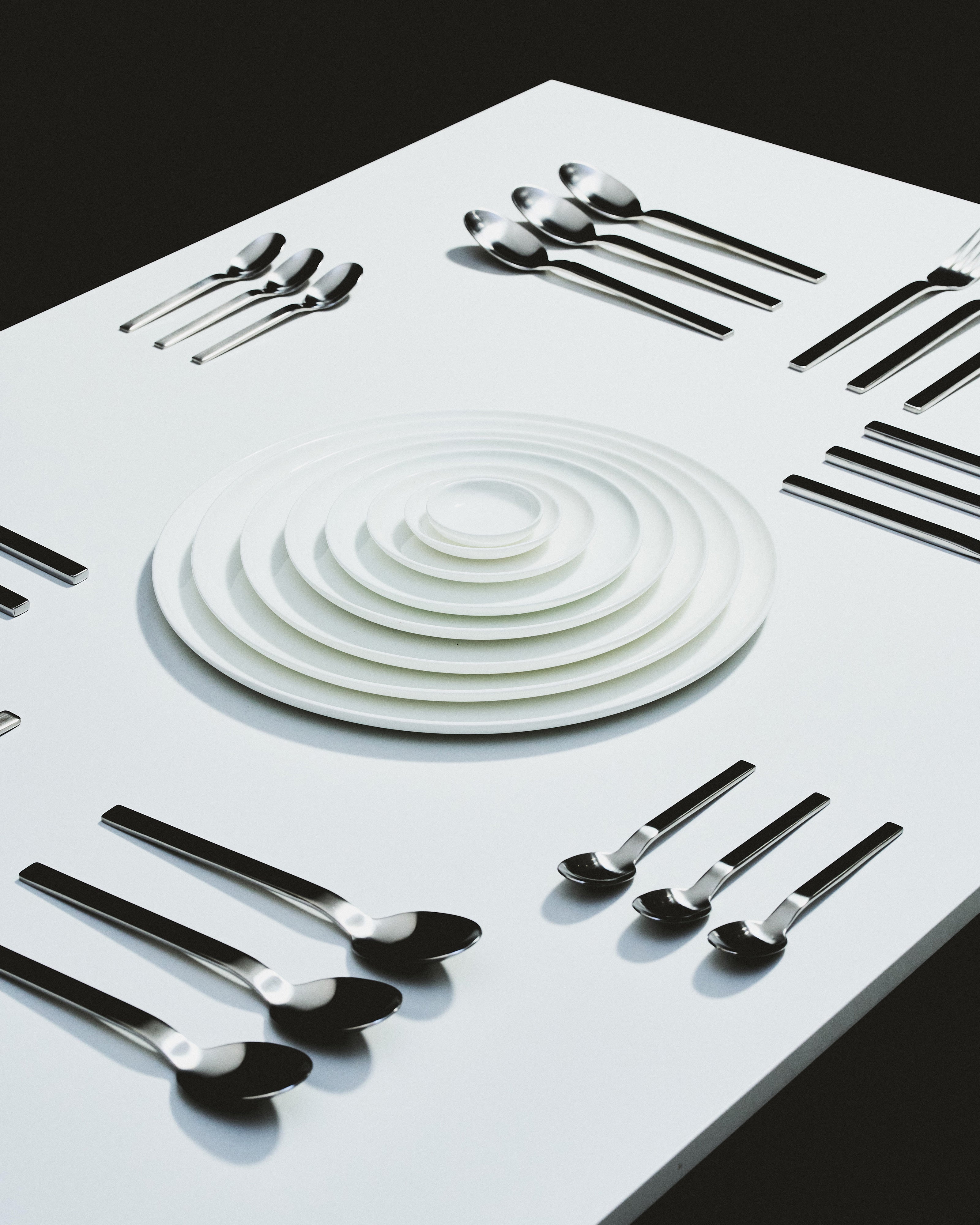 Serax Base talíř mělký porcelánový bílý