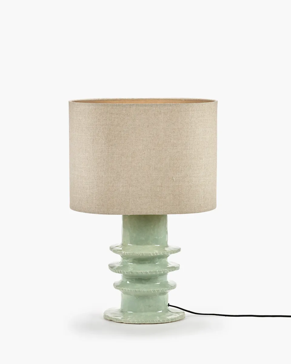 Serax Georgia stolní lampa keramická světle modrá