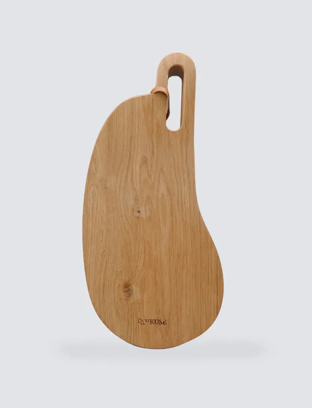 VKUSE Lilek dubové prkénko 46x21 cm masiv