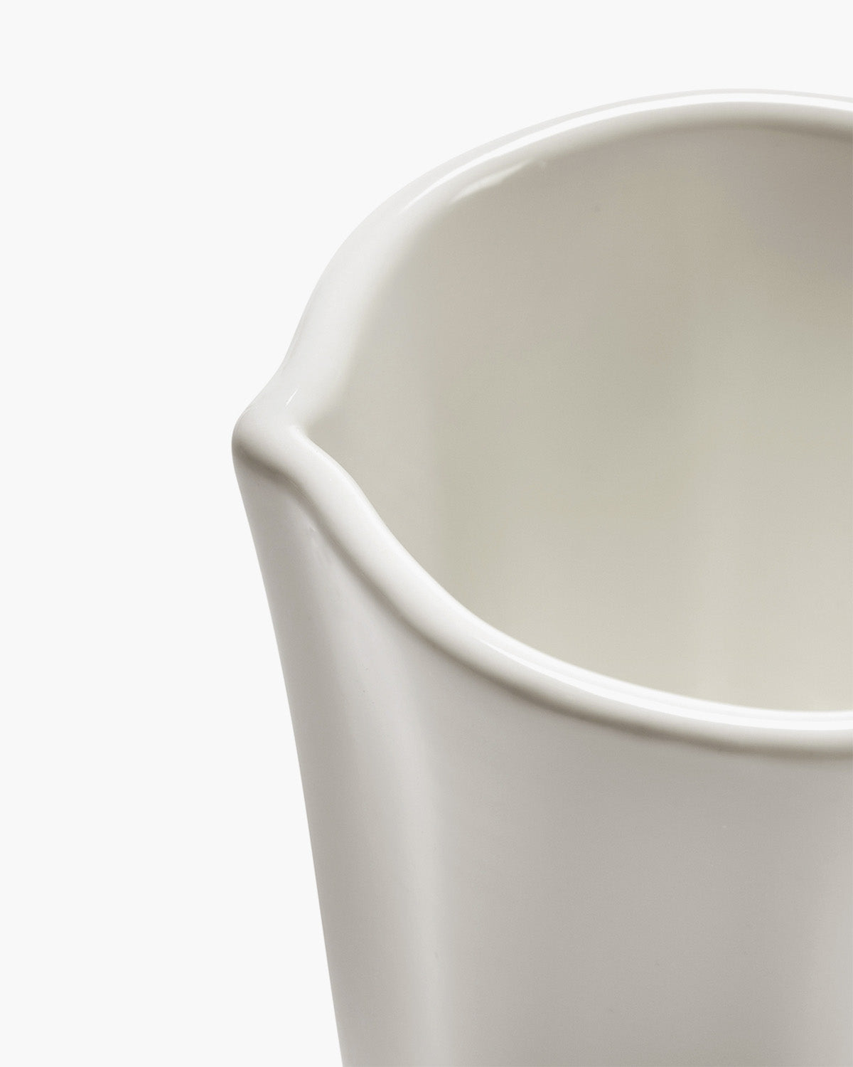 Serax Silhouette mléčenka na mléko bílá porcelánová