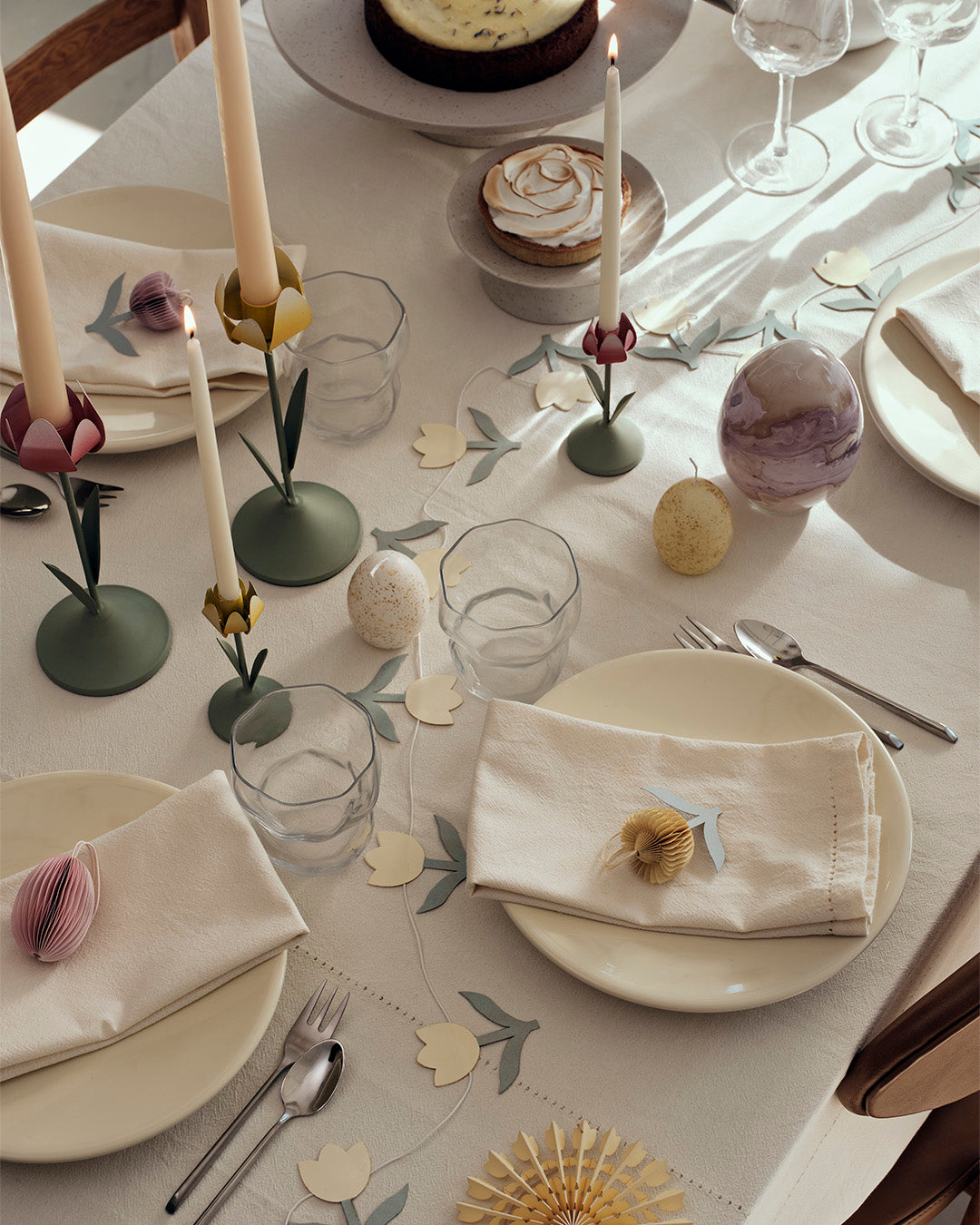 Broste Copenhagen Peggy Deco egg vájíčko dekorace písková