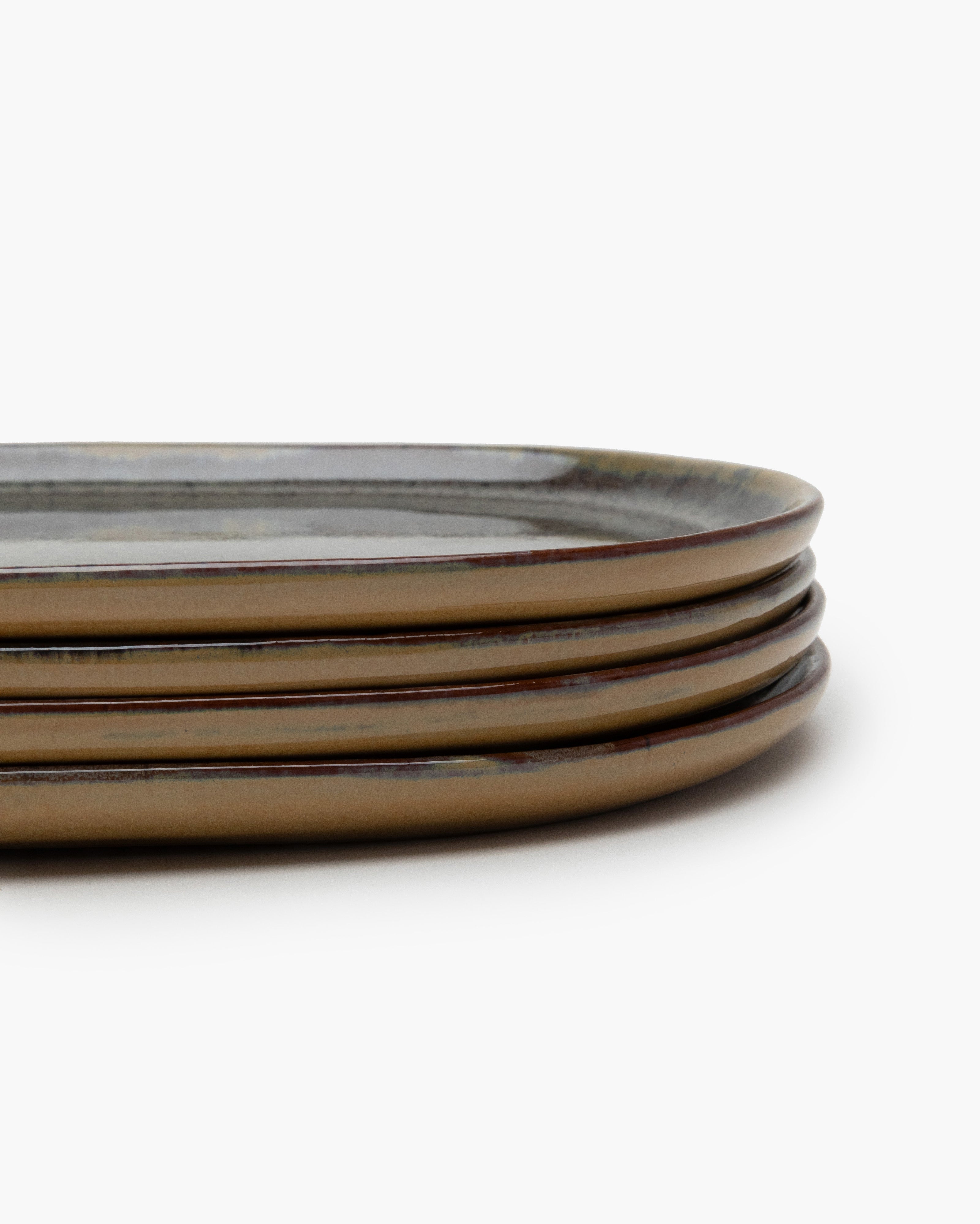 Serax Surface tapas talíř L indi grey kameninový
