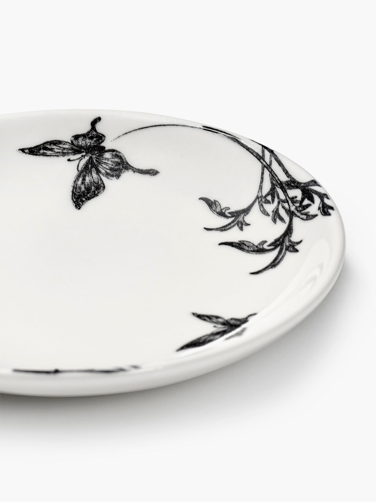 Serax Unity miska XS bílá černá porcelán