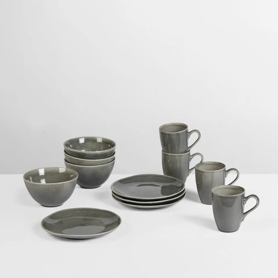 Broste Copenhagen Nordic Rain Breakfast Set snídaňová sada 4 osoby