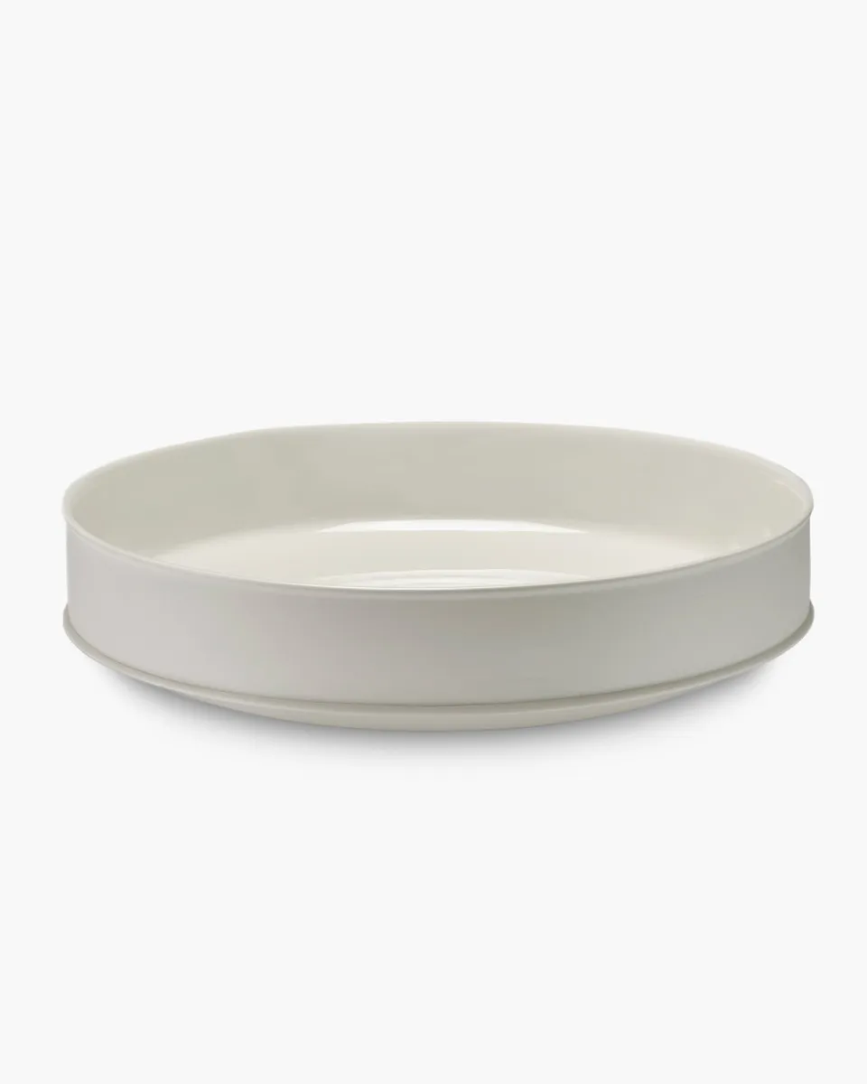 Serax Dune Alabaster XL mísa vysoká bílá keramika