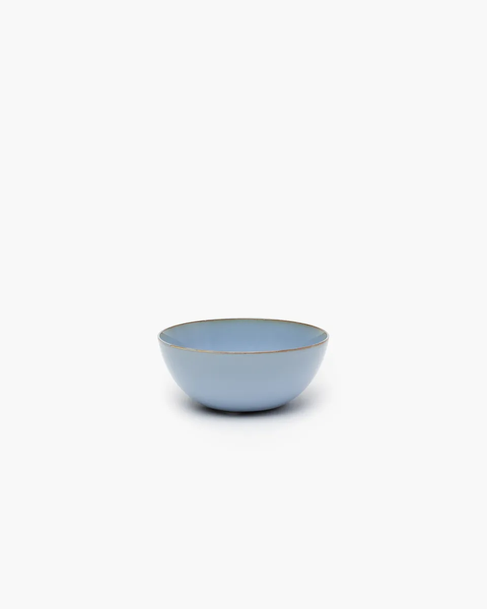Serax Terres de Rêves miska M smoky blue kamenina