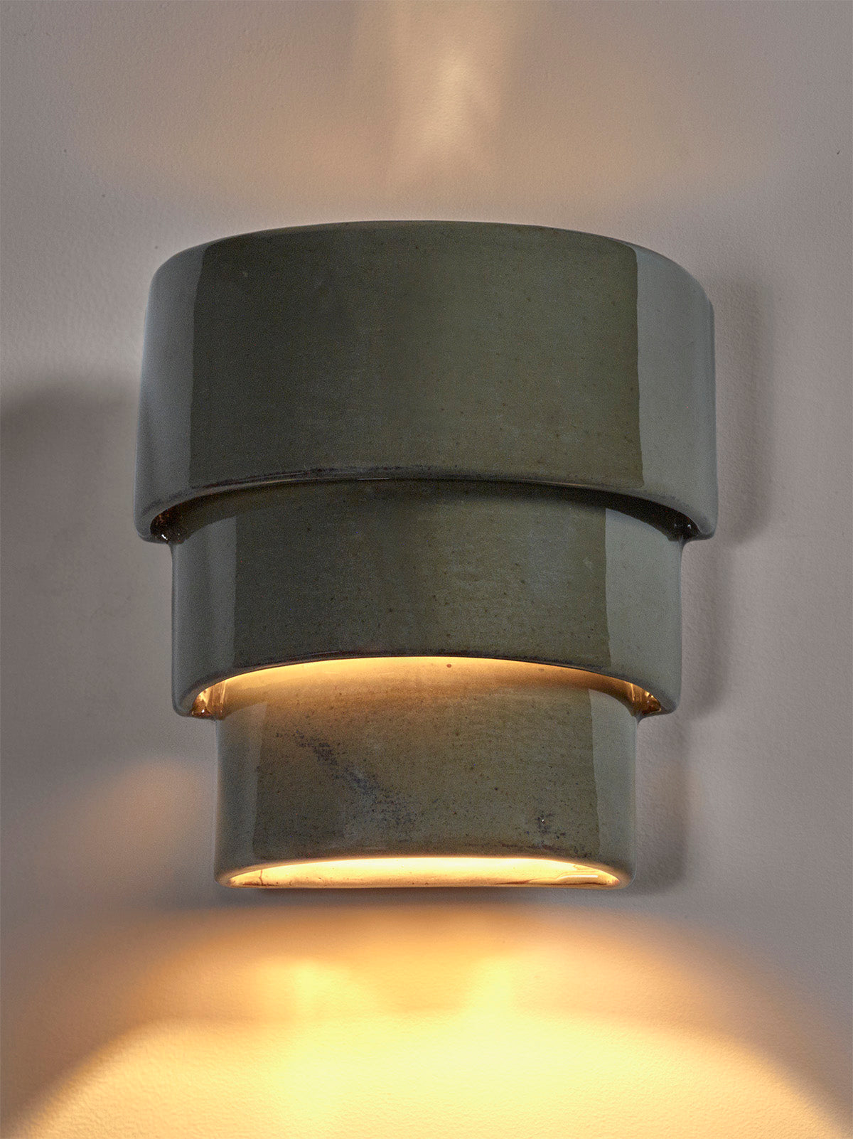 Serax Terres de Rêves Jim nástěnná lampa světle zelená