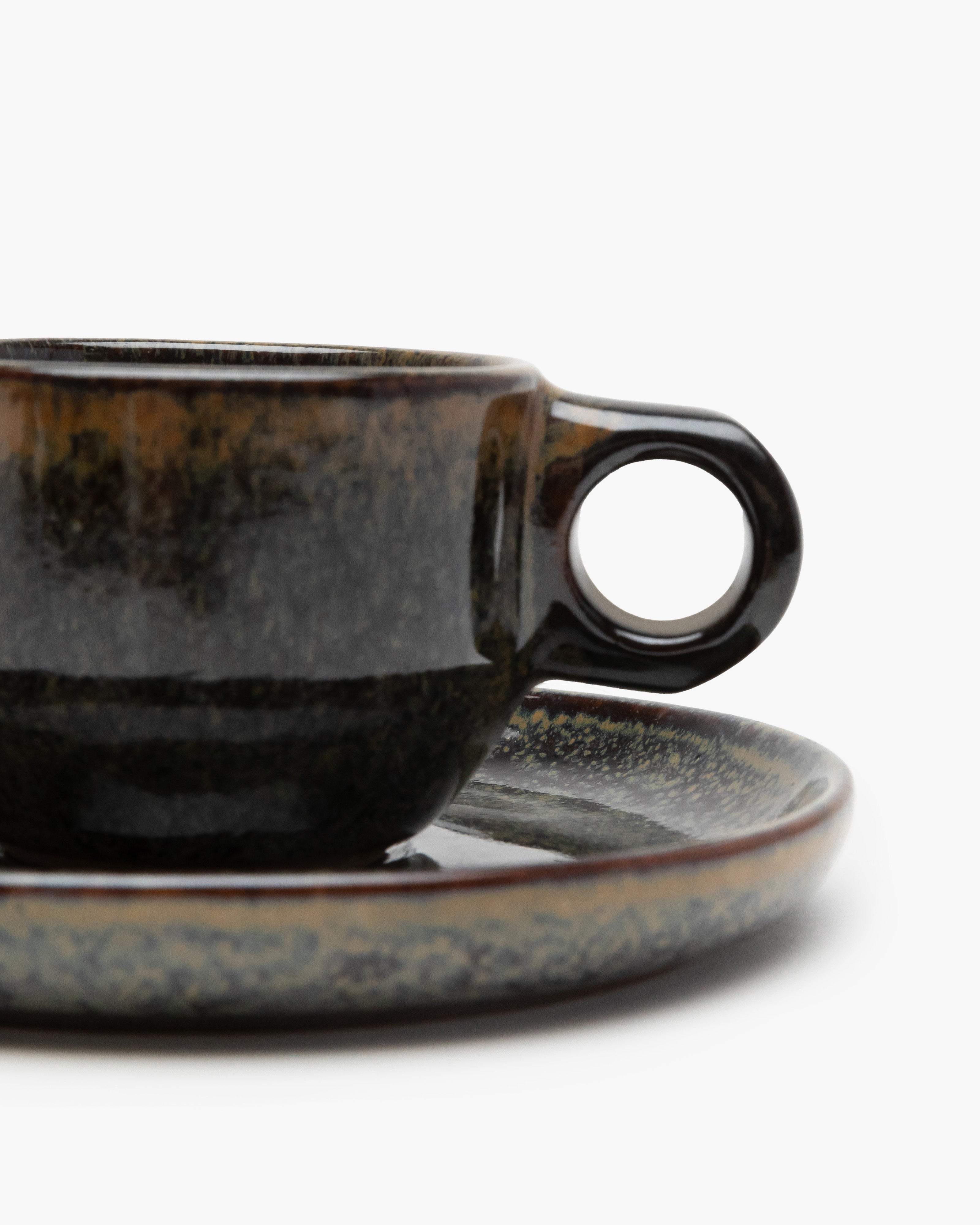 Serax Surface espresso šálek s podšálkem indi grey
