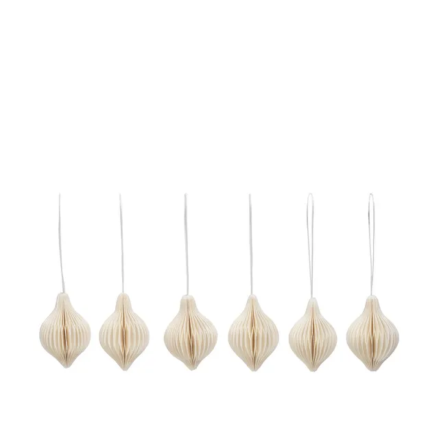 Broste Copenhagen Spira Ornament ozdoba skleněná