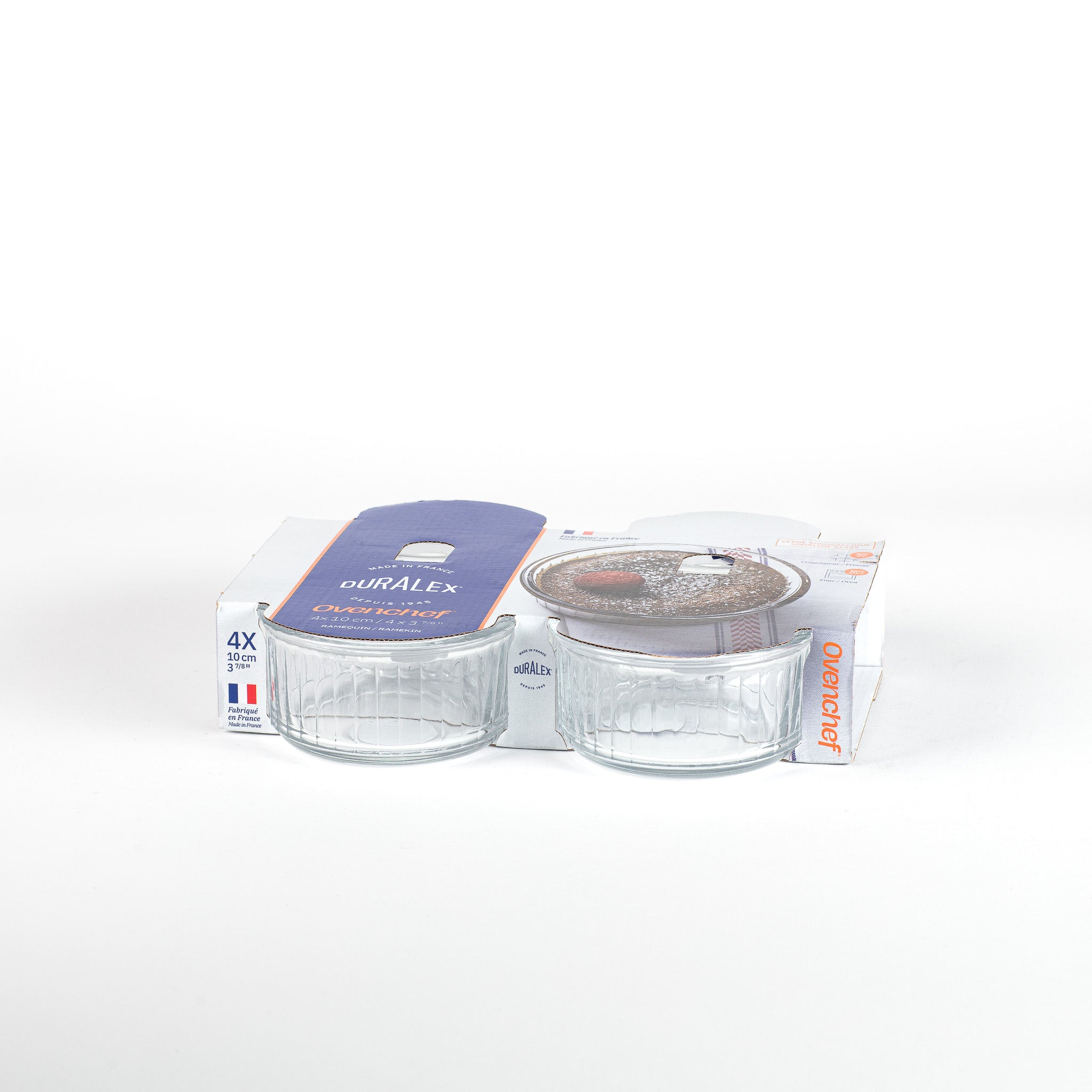 Duralex Ovenchef ramekin 24 cl transparentní 4 ks varné sklo