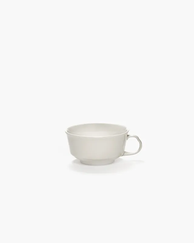 Serax Silhouette šálek na kávu bílý porcelán