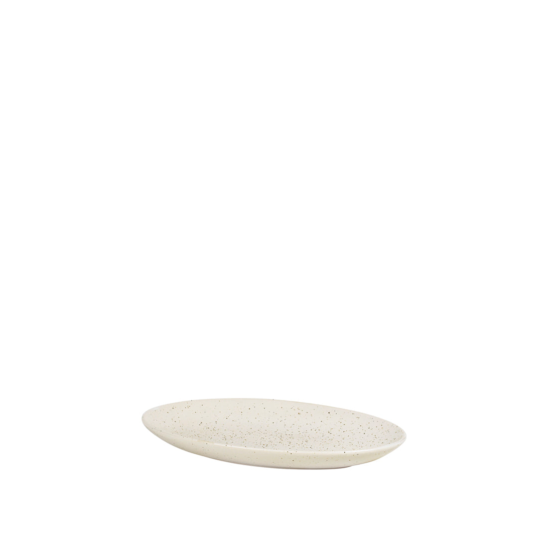 Broste Copenhagen Nordic Vanilla Plate oválný talíř