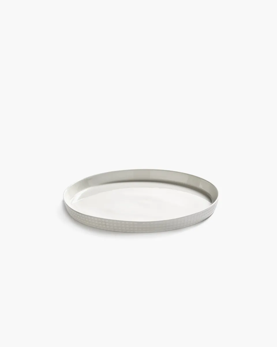 Serax Nido talíř předkrmový bílý porcelán