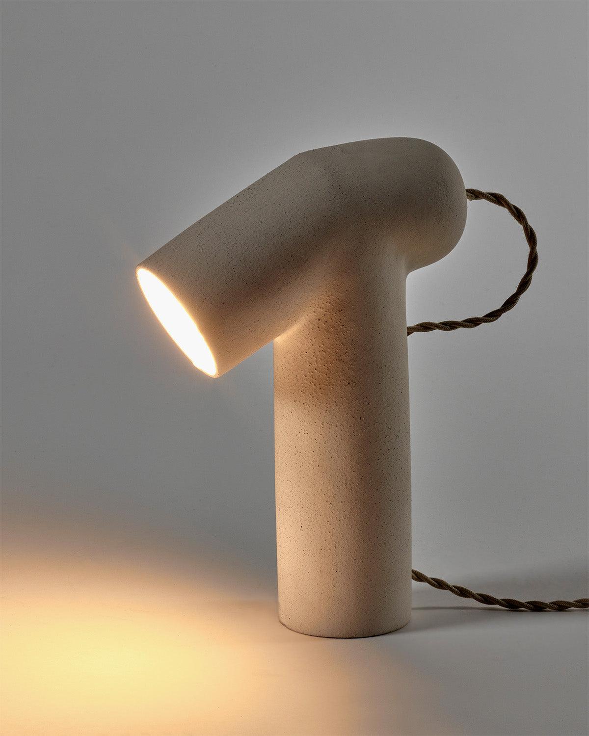 Serax Maia stolní lampa béžová šamotová keramika