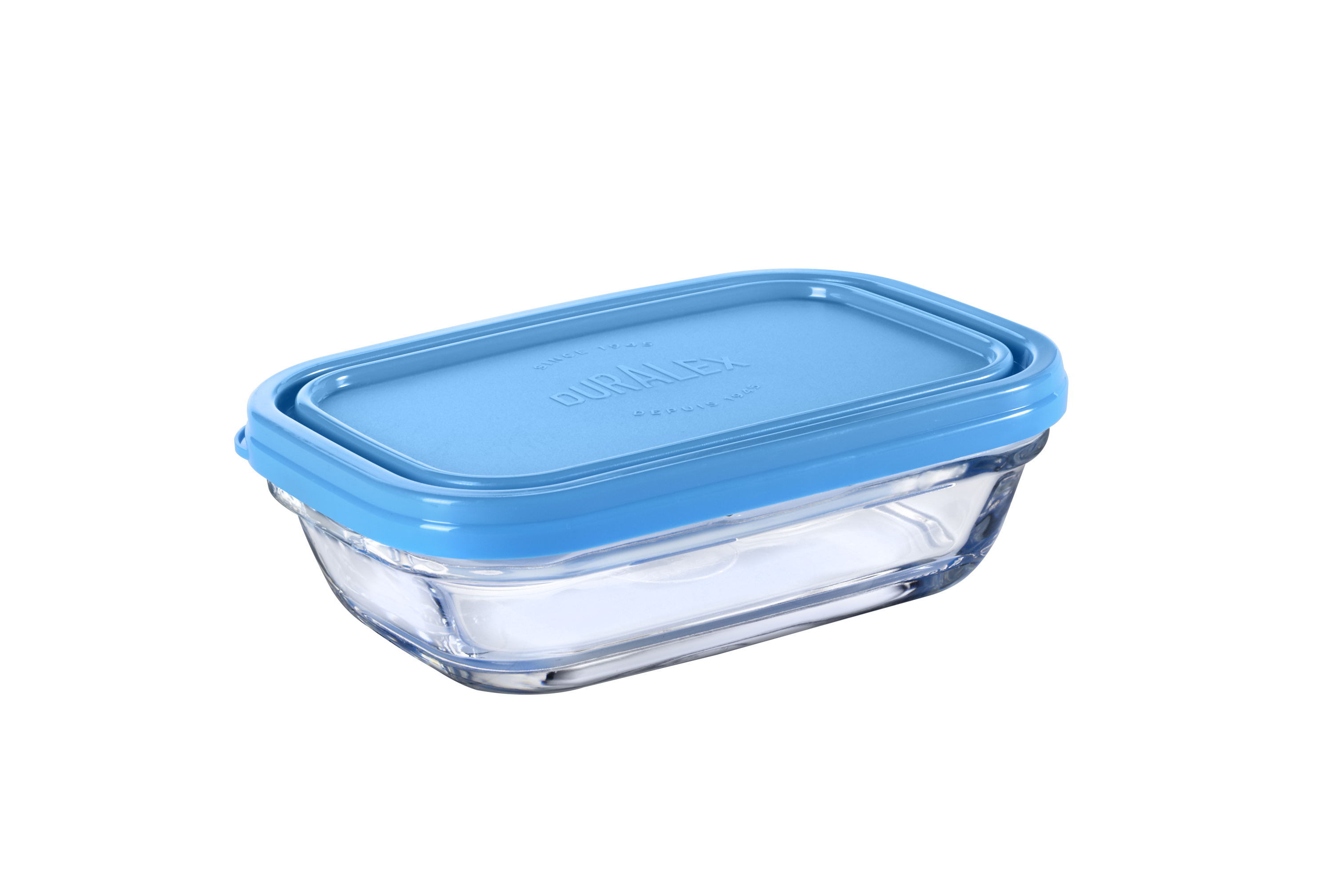 Duralex Freshbox dóza 39 cl modré víko