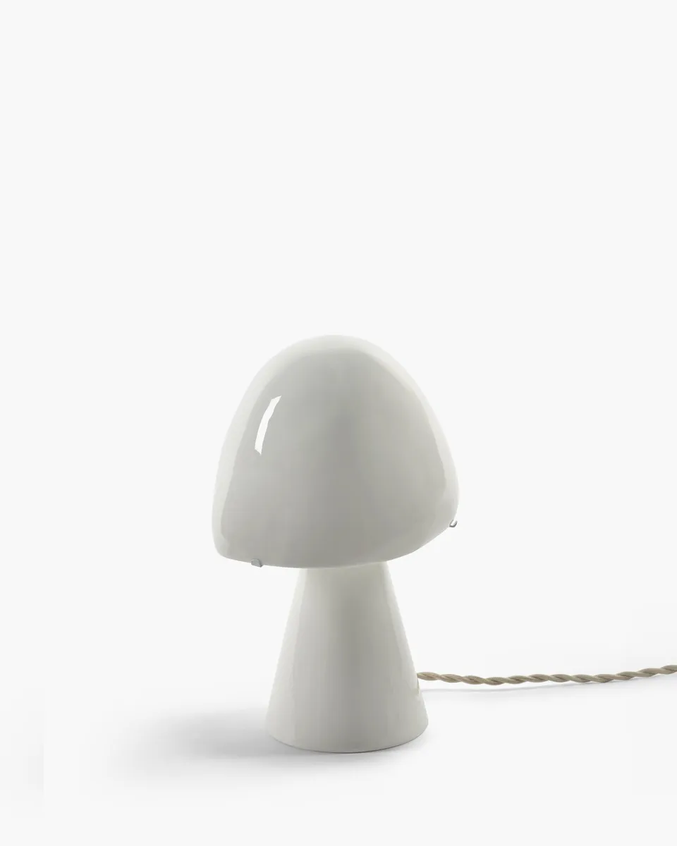 Serax Terres de Rêves Joe n°2 stolní lampa bílá houbovitá