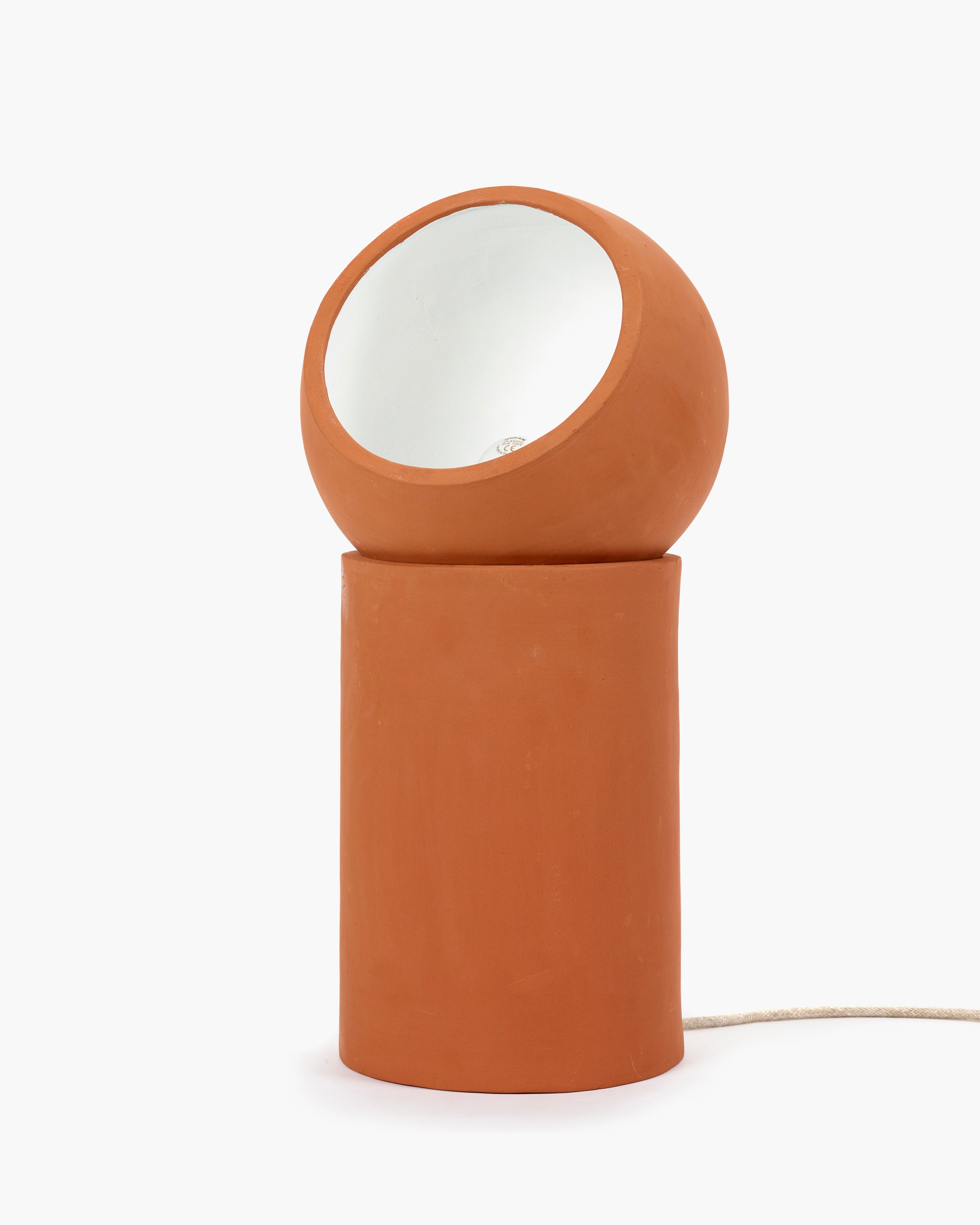 Serax Terra stolní lampa L terakota keramická