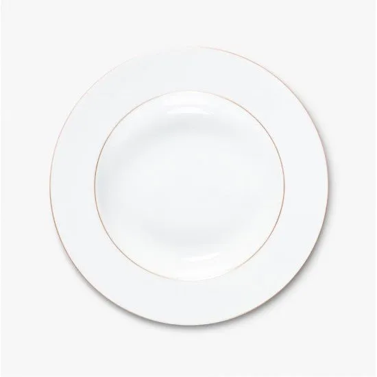 Augarten Schubert polévkový talíř 25 cm bílý porcelán