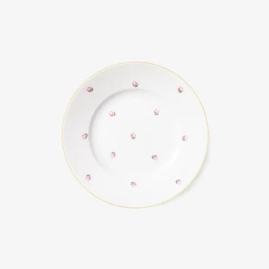 Augarten Schubert talíř na pečivo 16 cm bílý