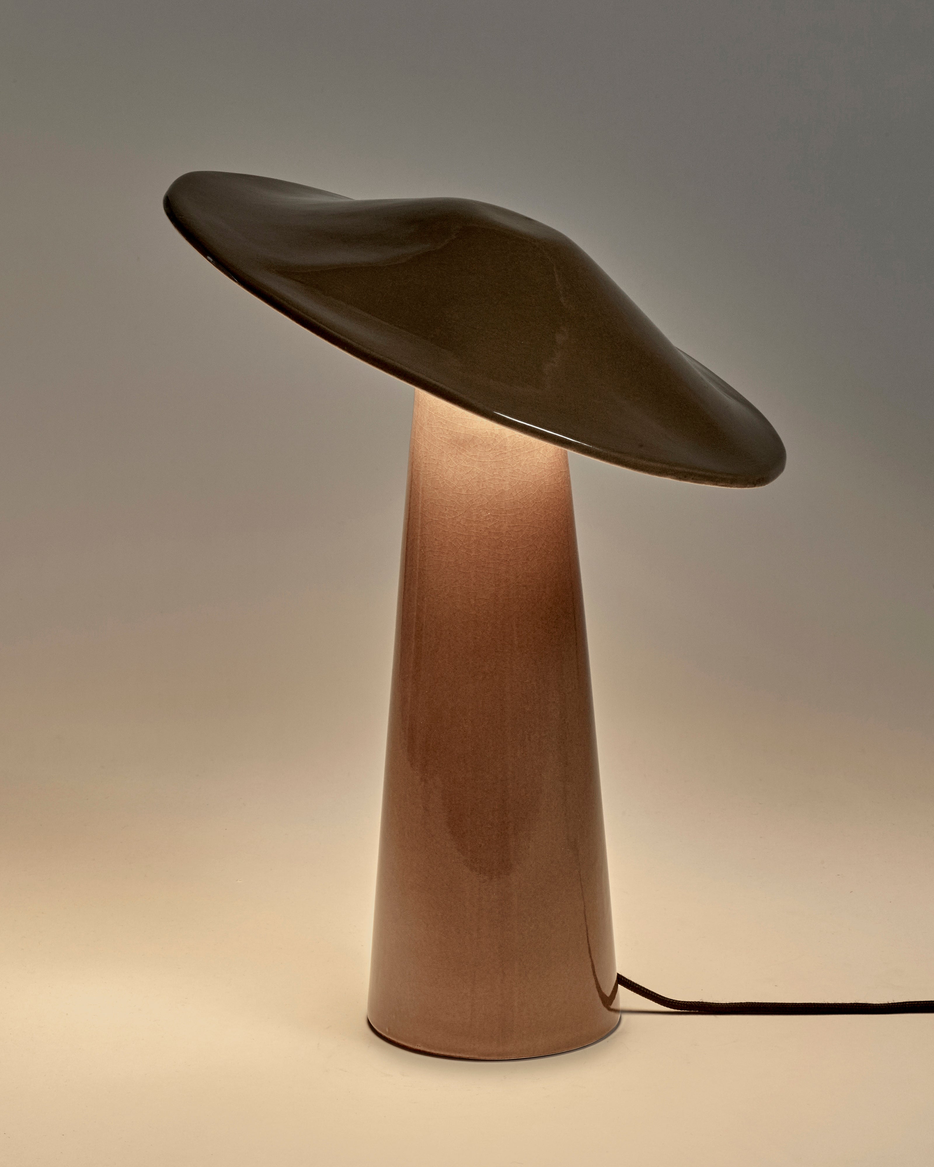 Serax Cézanne stolní lampa okrová keramika